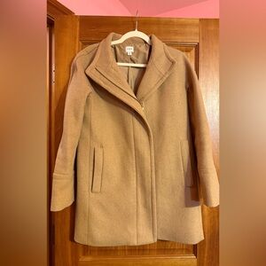 J. Crew Women's Camel Trench Coat